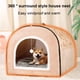 thumbnail image 4 of Cama para Gatos Invierno Refugio Tipo Cueva Lavable Cómodo Medianos Y, 4 of 9