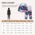 thumbnail image 5 of Uemuo Vintage Camera Splash Art Pattern Womens Pajama Sets,PJ Set for Women,Pajamas for Women Logo,Long Sleeve Pajama Set for Women,Soft Long Sleeve Top With Pants-Medium, 5 of 9