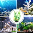 thumbnail image 5 of RENACLIPY 2Pcs Fish Tank Ornament Plastic Plants for Underwater Landscape 3.14X1.97X11.00in, 5 of 5