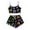 Purple, variant on Halloween Sleepwear For Women Silk Satin Pajamas Set 3Pcs Floral Lace With Robe Pjs Womens Pajamas,M