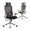 Gray, variant on Nouhaus Apertura Ergonomic High Back Office Chair, Mesh Desk Chair with 3D Armrests and Dynamic Lumbar Support, Gray