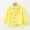 Yellow, variant on WAVSUF Boys Button Down Shirt with Chest Pocket Collar Neck Long Sleeve Fall Comfort Trendy Coat Green 10-12