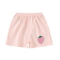 thumbnail image 7 of Delliss Baby and Toddler Girls Shorts Summer Cotton Solid Color Shorts Pull-on Bike Shorts, 7 of 7
