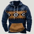 thumbnail image 2 of BJUTIR Hoodies For Men Winter Autumn Casual O Neck Long Sleeve 3D Printed Hooded Sweatshirt Top Blouse, 2 of 3