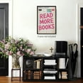 thumbnail image 3 of Read More Books Print, Classroom Wall Decor, English Classroom Decor, Reading Posters, School Library Art, Unframed (11x14 Inch), 3 of 4