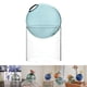 thumbnail image 5 of Florero de vidrio Perfecl Terrario de mesa Contenedor Bud Pot decoración del Hogar Alto azul claro, 5 of 8