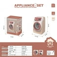 thumbnail image 3 of Children‘S Home Appliance Simulation Toys  Children‘S Kitchen Games  Coffee Machine  Blender  Bread Machine  Washing Machine  Vacuum Cleaner, 3 of 4