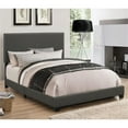 thumbnail image 2 of Boyd California King Upholstered Bed with Nailhead Trim Charcoal, 2 of 3