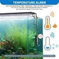 thumbnail image 3 of SEAOURA 24/7 Auto On/Off Aquarium Light, Programmable Led Aquarium Light with Thermometer, Fish Tank Light with Full Spectrum+7 Single Color, WRBG DIY Color, for 18-24 Inch Planted Tank, 22W, 3 of 7