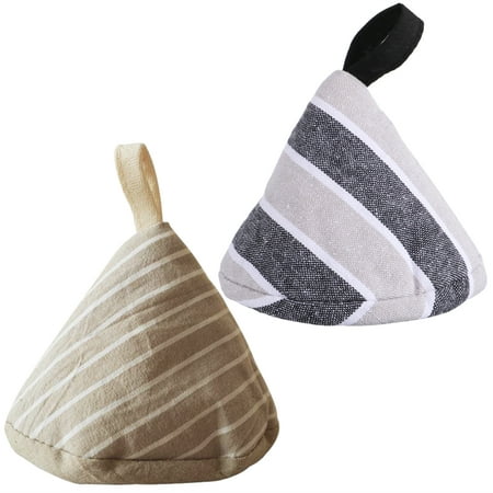 

2Pcs Pot Cover Protectors Heat Insulated Covers Triangle Pot Pot Accessories