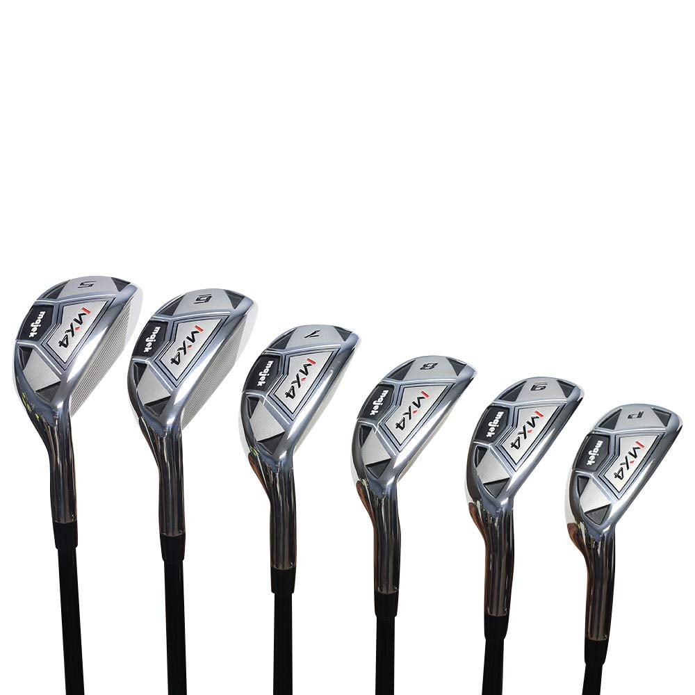 Men’s Majek MX4 Hybrid Iron Set, which Includes 5, 6, 7, 8, 9, PW