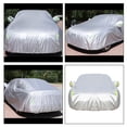 thumbnail image 4 of kurtrusly Car Sun Shade Cover Vehicle Waterproof Dust Protector Car Protective Cover with Reflective Straps 490x190x150cm, 4 of 6