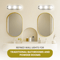 thumbnail image 3 of Progress Lighting P3038-15 Lampe de Coiffeuse Murale 18 Pouces 3 Lumières, Chrome, 3 of 7