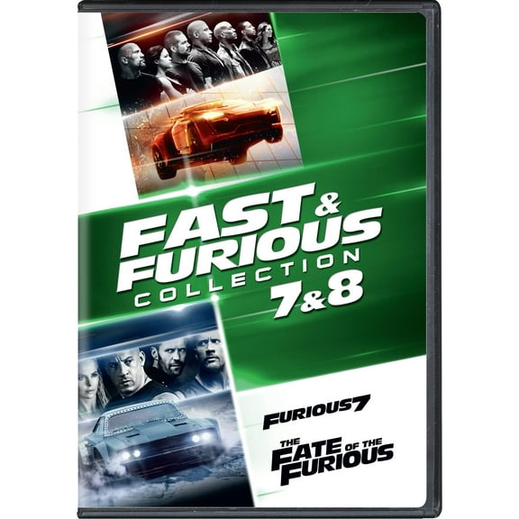 Fast & Furious Collection: 7 & 8 (Double Feature) (DVD)