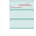 Computer Check Paper - Blank Personal Wallet Checks 3 On A Page ...