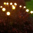 thumbnail image 4 of 2pcs Garden Solar Light Convenient Use for Home Garden Landscape Courtyard Decor (Warm Light+8LED), 4 of 10