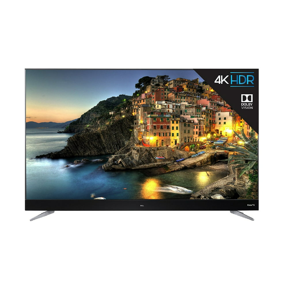 TCL 65" Class 4K (2160P) Dolby Vision HDR Roku Smart LED TV (65C807)