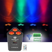 JBL VRX928LA 8 400 Watt 2-Way Passive Line-Array Speaker in Black+4) Par Lights
