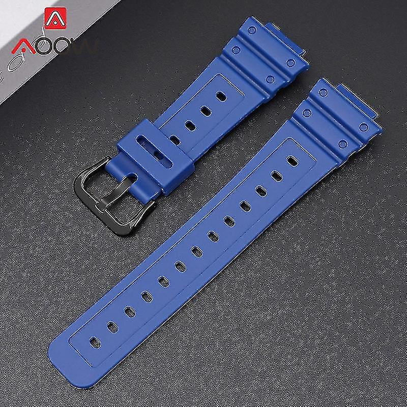 Rubber Strap For Casio G shock Dw 5600 Gw m5610 Gw b5600 Ga 2100 Stainless Steel Buckle Tpu Men Replacement Bracelet Watch Band black Silver Walmart