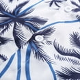 thumbnail image 4 of Camisas Para Hombre Manga Corta Camisa de de verano para hombres, camisas estampadas de manga corta hawaianas de playa de ocio, blusa superior informal (White, M), 4 of 7