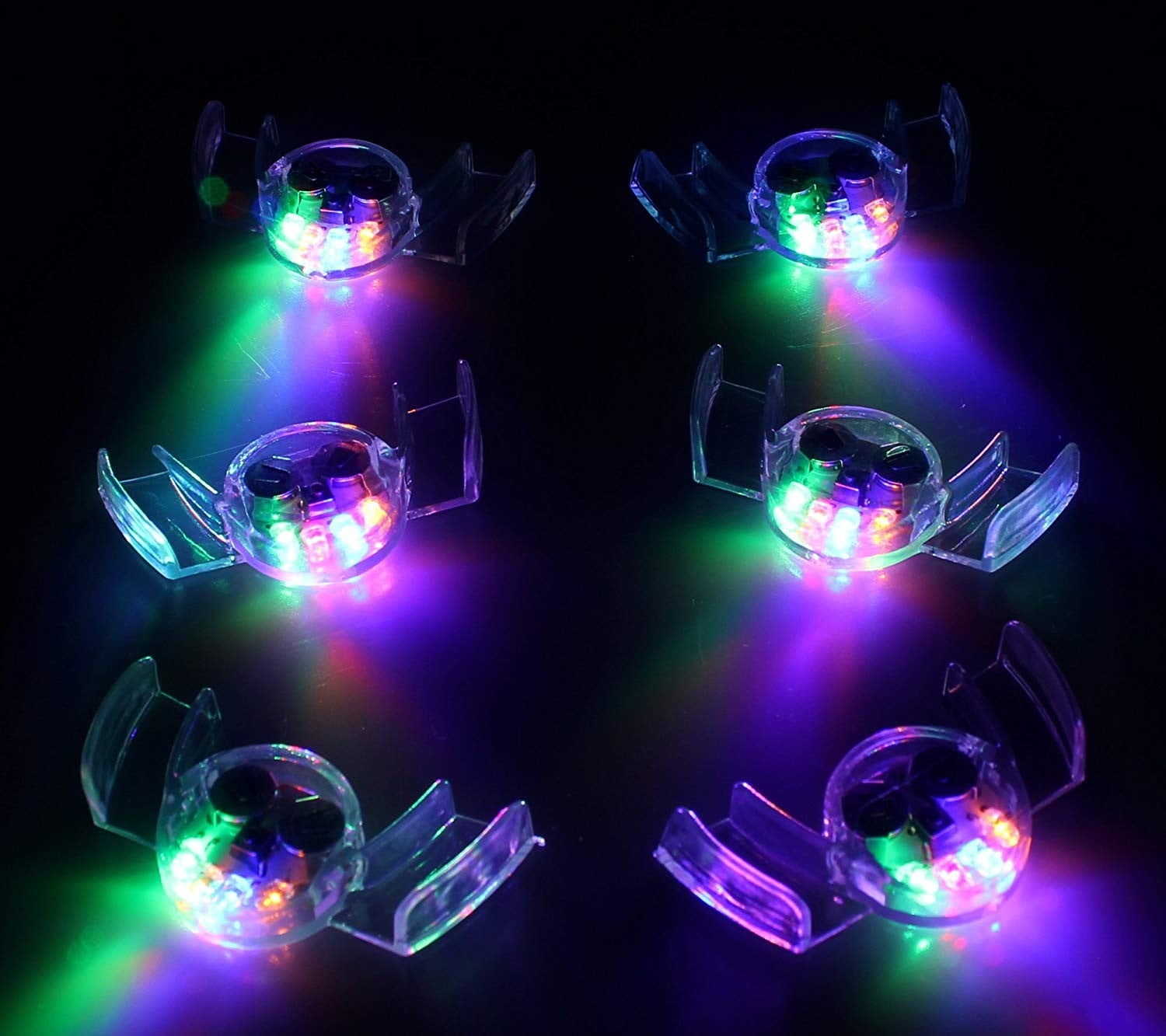 Flashing Led Multi Color Mouth Glow Pacifier Lights Fun Party Favor Toys 