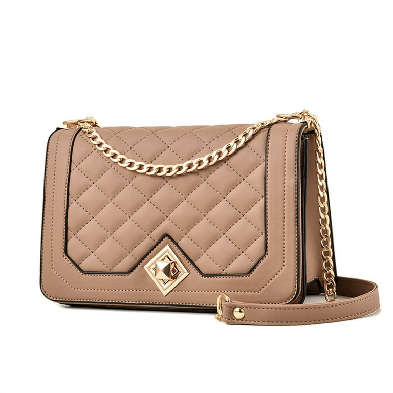 Handbags for Women 2024 Designer Luxury PU High Quality Floral Chain Shoulder Crossbody Bag 2 Piece
