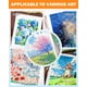 thumbnail image 5 of Juego de tarjetas y sobres con acuarela Lazydrop Artistic, 50 hojas, 5 of 7