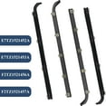 thumbnail image 4 of Window Molding Sweep Felt Trim Seal for 1987-1997 Ford F150 F250 F350 Bronco,Front Inner & Outer Door Weatherstrip Window Seal Belt, 4 of 5