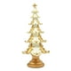 thumbnail image 4 of Figura de árbol de Navidad, decoración festiva, estatua rústica, resina maciza, coleccionable Blanco, 4 of 9