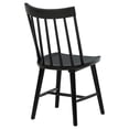 thumbnail image 3 of Middleton Solid Wood Dining Side Chair Black (Set of 2), 3 of 12