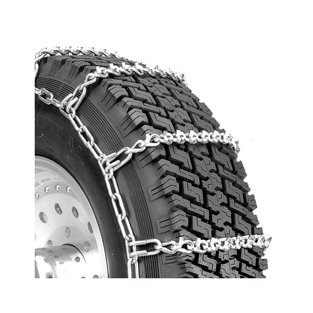 Security Chain Company QG4219CAM Quik Grip Type CAM-DT Light Truck Dual and Triple Tire Traction Chain Set of 2 