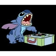 thumbnail image 2 of Boy's Lilo & Stitch DJ Record Scratch Master  Graphic Tee Black Large, 2 of 5