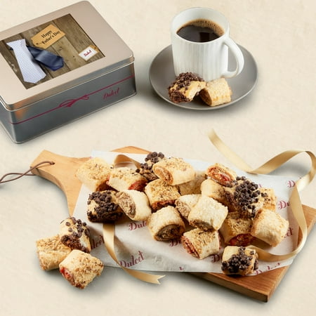 Dulcet Gift Baskets Father s Day Fresh Baked Bakery raspberry and Apricot Gift Tin Rugelach