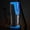 Blue, variant on Cigar Lighter, Four-Direct Portable Ignition Cigarette Holder, Cigar Drill Hole, Visible Gas Gift