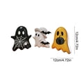 thumbnail image 2 of 3 Pack Vintage Halloween Tabletop Plaques, Spooky Ghost Letter Tiered Tray Decorative Accents, Rustic Fall Table Centerpieces, Sturdy Seasonal Decor for Indoor Kitchen, Living Room, 2 of 6