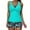 A_ Light Blue, variant on UTSJKR Women's Tankini Swimsuits with Floral Boyshorts Cutout Twist Front Two Pieces Bathing Suit Ruched Tummy Control Swimwear Light Blue S