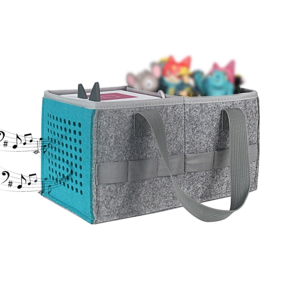 Tonie box carrying case - Bag for Tonies Box Kids Hard Case with Handle | Portable Travel Portable Carry Case for Toniebox Starter Set Compatible with Tonies Figure