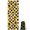 Checkerboard Sunflower Pattern, variant on White Sunflower Pattern Hot Yoga Mat Towel Non Slip for Hot Yoga - Quick-Drying Yoga Mat Cover with 4 Corner Pockets with Travel Bag - Hot Yoga Towel Non Slip Grip Moisture Wicking Sweat 70"x26"