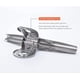 thumbnail image 4 of 10 clips para billetes de Bulldog supergrandes, clip de papel de Bulldog gigante, 18 cm para oficina (plata) BRILLAR Rojo Verde, 4 of 5
