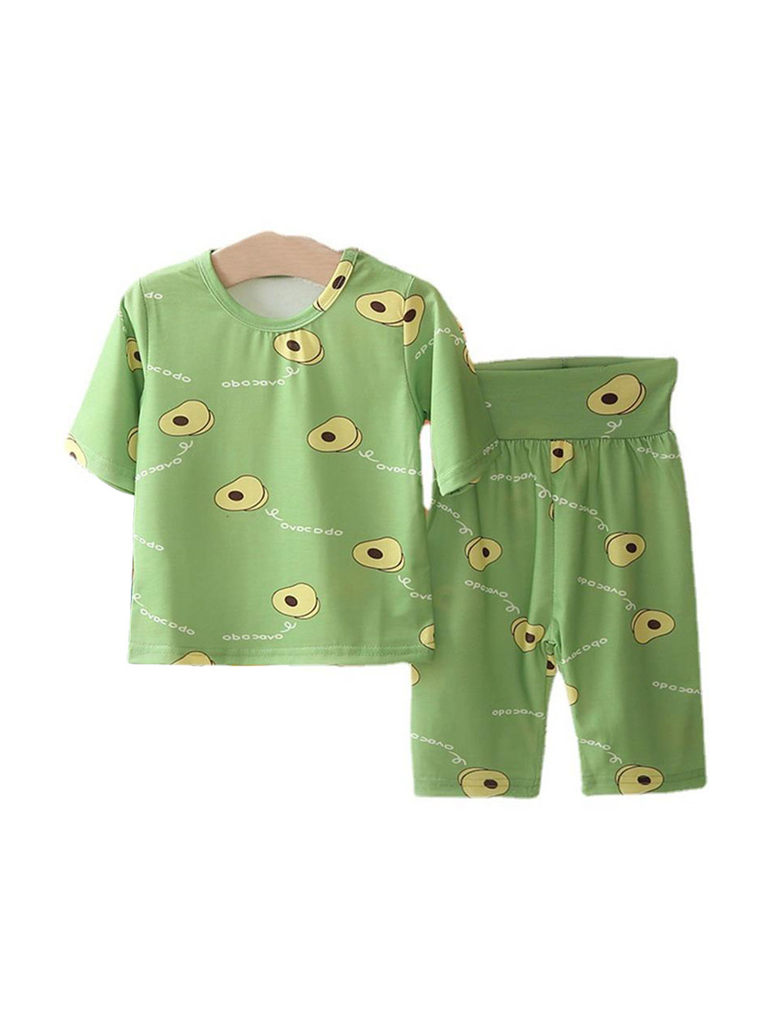 Toddler Kids Boys Girls Cartoon Pajamas Sleepwear Nightwear Pajamas Outfits Sets