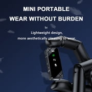 Mini Portable Wireless Lavalier Microphone, Double Noise Reduction, Plug and Play, Super Range, Applicable to Mobile Phone Computer Recorder