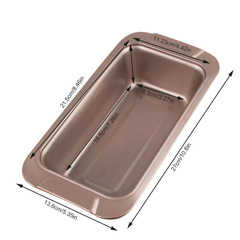 Non-Stick Cake Baking Pan with Removable Bottom Carbon Steel Heat-Resistant  Cheesecake Mold Kitchen Tool, Toast Type 
