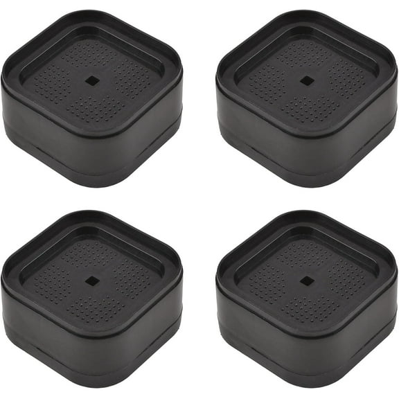 1.3 Inch Furniture Risers, 4 Pack Square Stackable Bed Raisers Blocks Heavy Duty Bed Lifts Risers for Table Sofa Desk Washing Machine