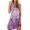 Purple, variant on Pntutb Best Fashion Women Sexy Round Neck Print Dresses Summer Sleeveless Pullover Dress