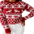 thumbnail image 1 of EASTIN Chandail à Manches Longues Tricoté en Flocon de Neige Pull Pull Femme Noël Laid, 1 of 6
