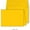 Gold, variant on Blank Color Greeting Fold Over Cards Uncoated, 4 1/2 X 6 Inches Cards - 40 FoldoverGreeting Cards Cards and Envelopes (Yellow)