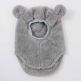 thumbnail image 6 of NOLDARES Baby Girls Boys Knitted Balaclava Winter Hat Scarf Toddler Kids Earflap Hood Scarves Caps Fleece Lined(K111-Grey), 6 of 9