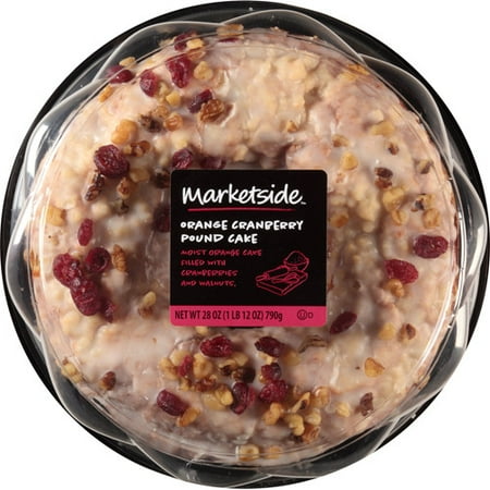 Marketside Orange Cranberry Pound Cake, 28 oz