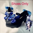 thumbnail image 3 of Disfraz de Cosplay de GenshinImpact Focalors Furina, vestido de Cosplay de Focalors, peluca, zapatos, sombrero, traje encantador, atuendo de Furina, Comic Con de Halloween, 3 of 5