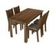 thumbnail image 1 of Juego de Comedor Rosie Madesa Mesa Tapa de Madera con 4 Sillas Madesa con 4 Sillas, 1 of 9
